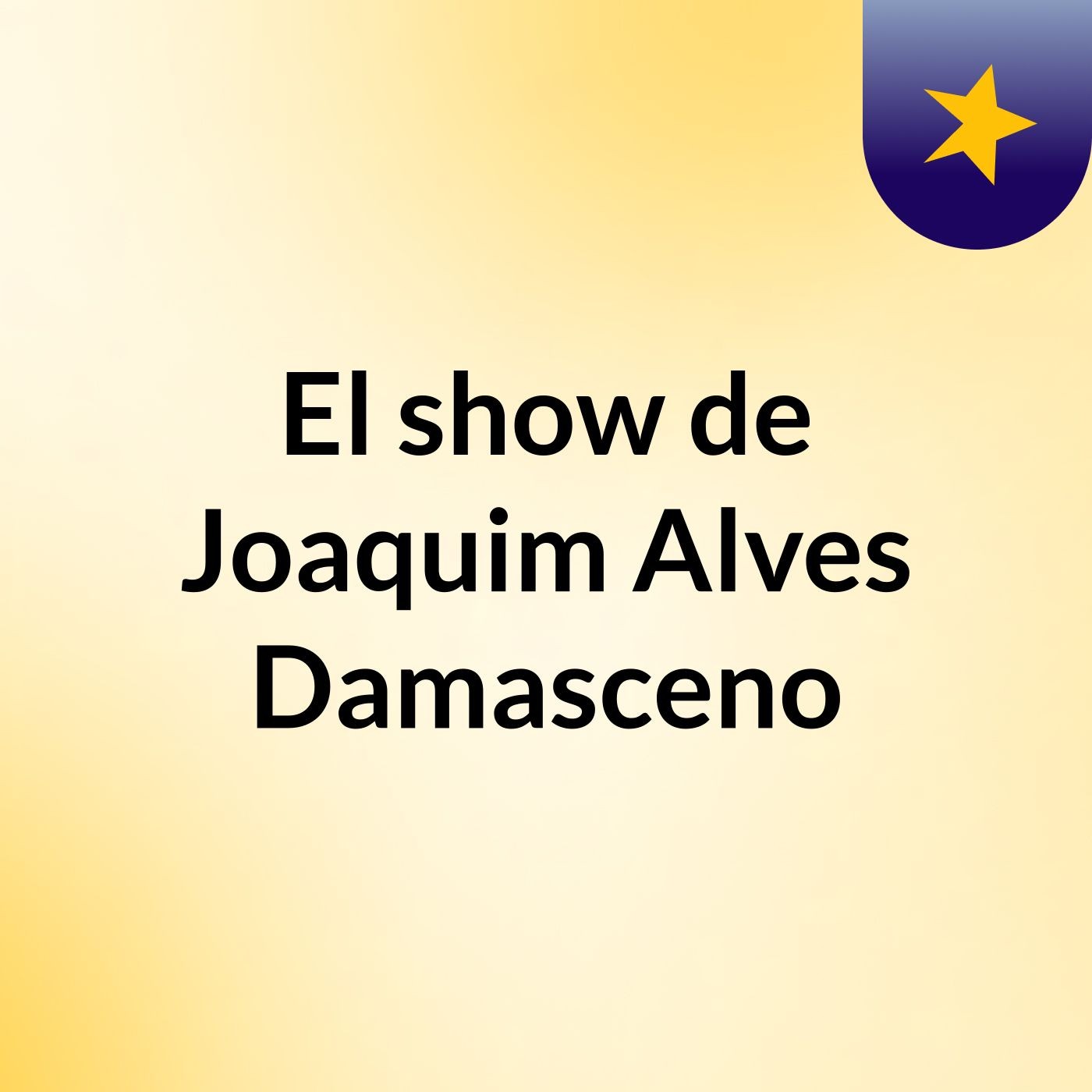 El show de Joaquim Alves Damasceno