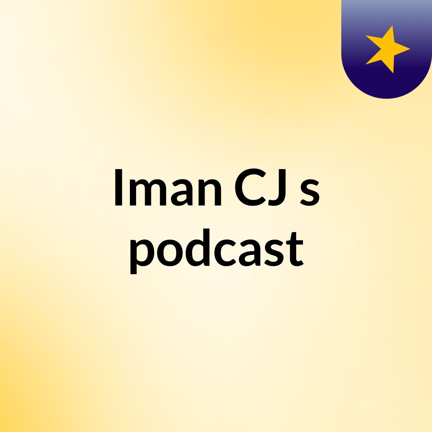 Iman CJ's podcast podcast artwork