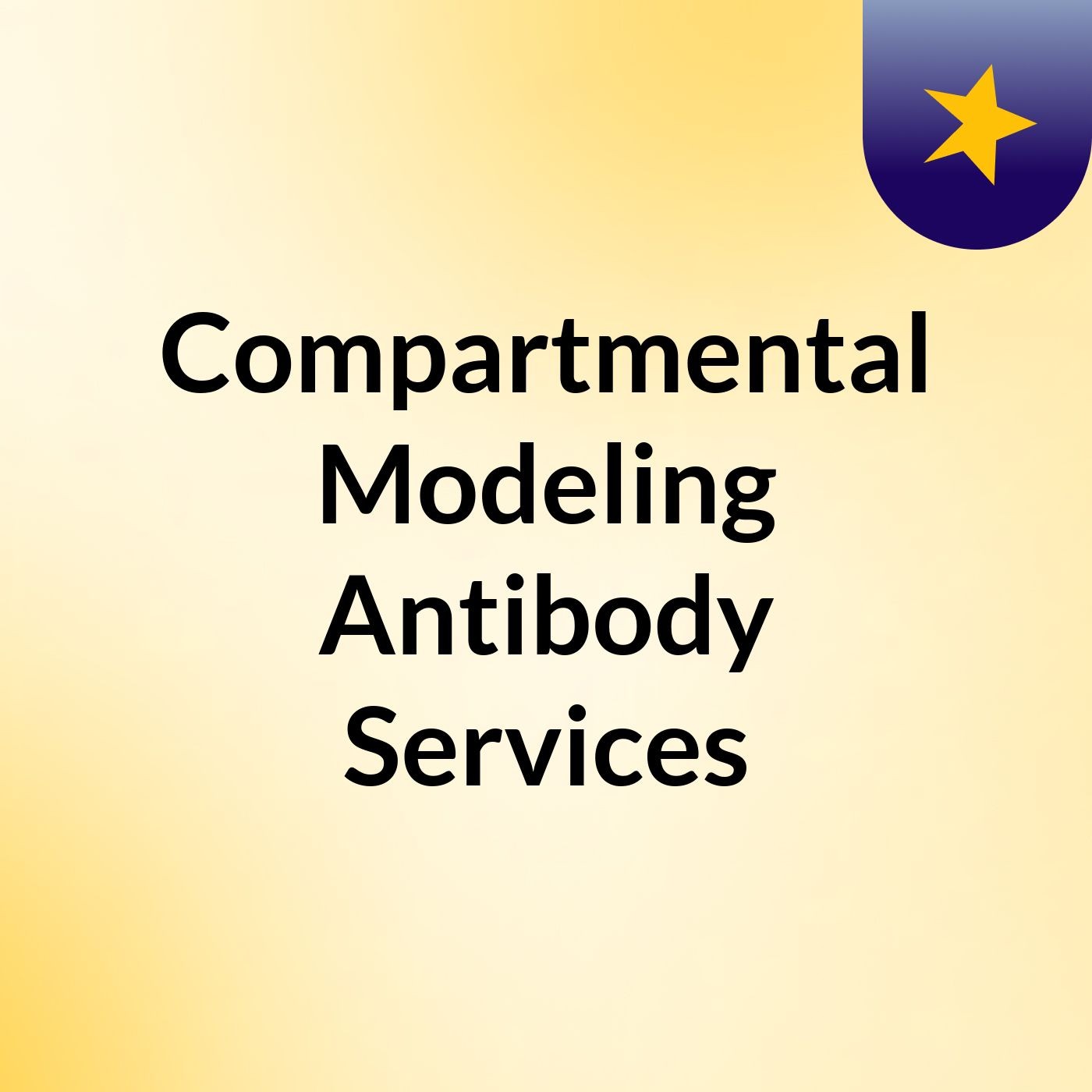 Compartmental Modeling Antibody Services