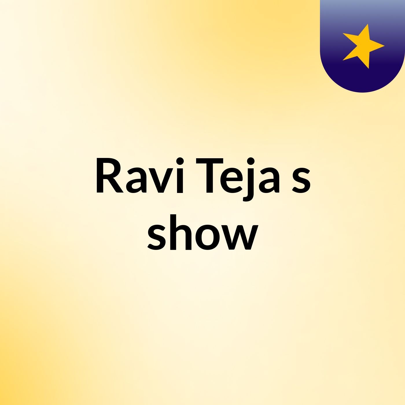 Ravi Teja's show