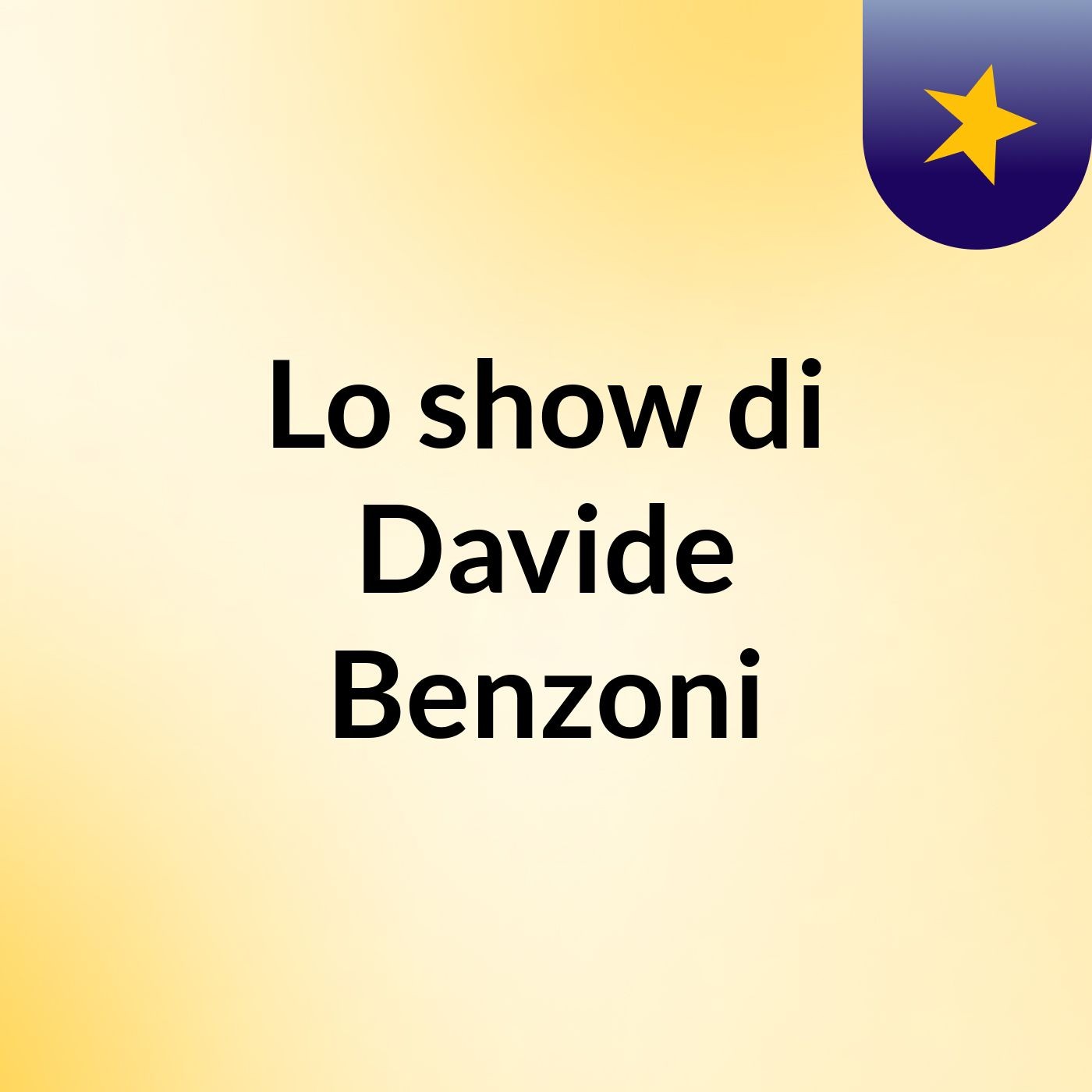 Lo show di Davide Benzoni