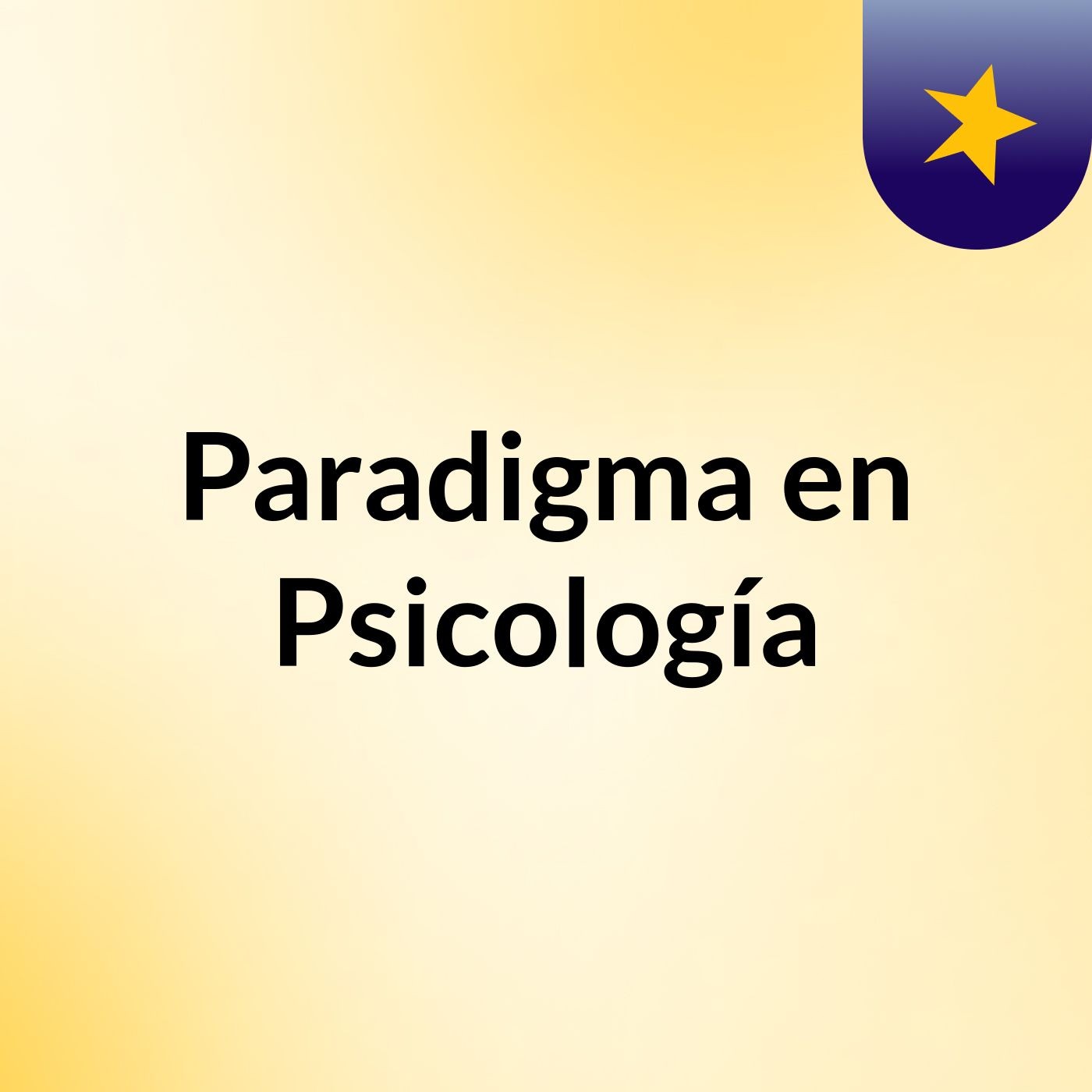 Paradigma en Psicología podcast artwork