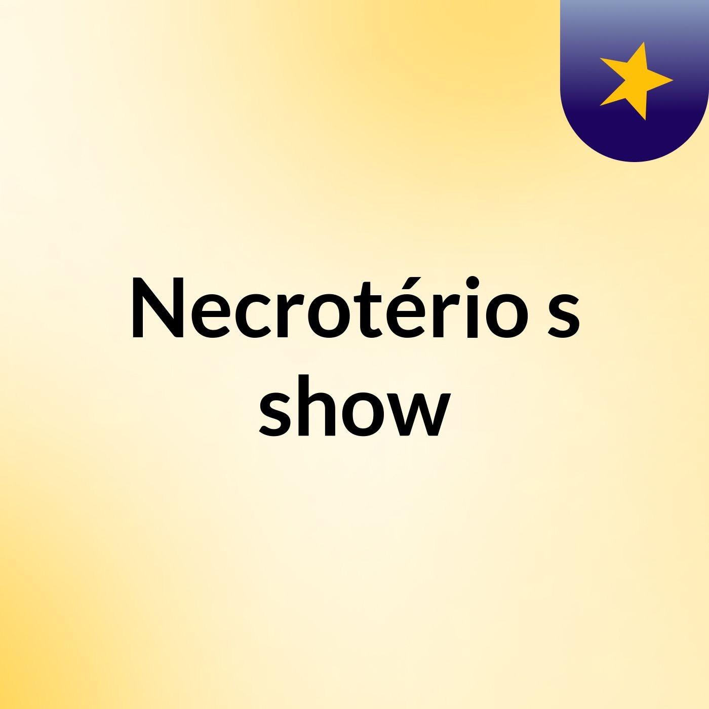 Necrotério's show