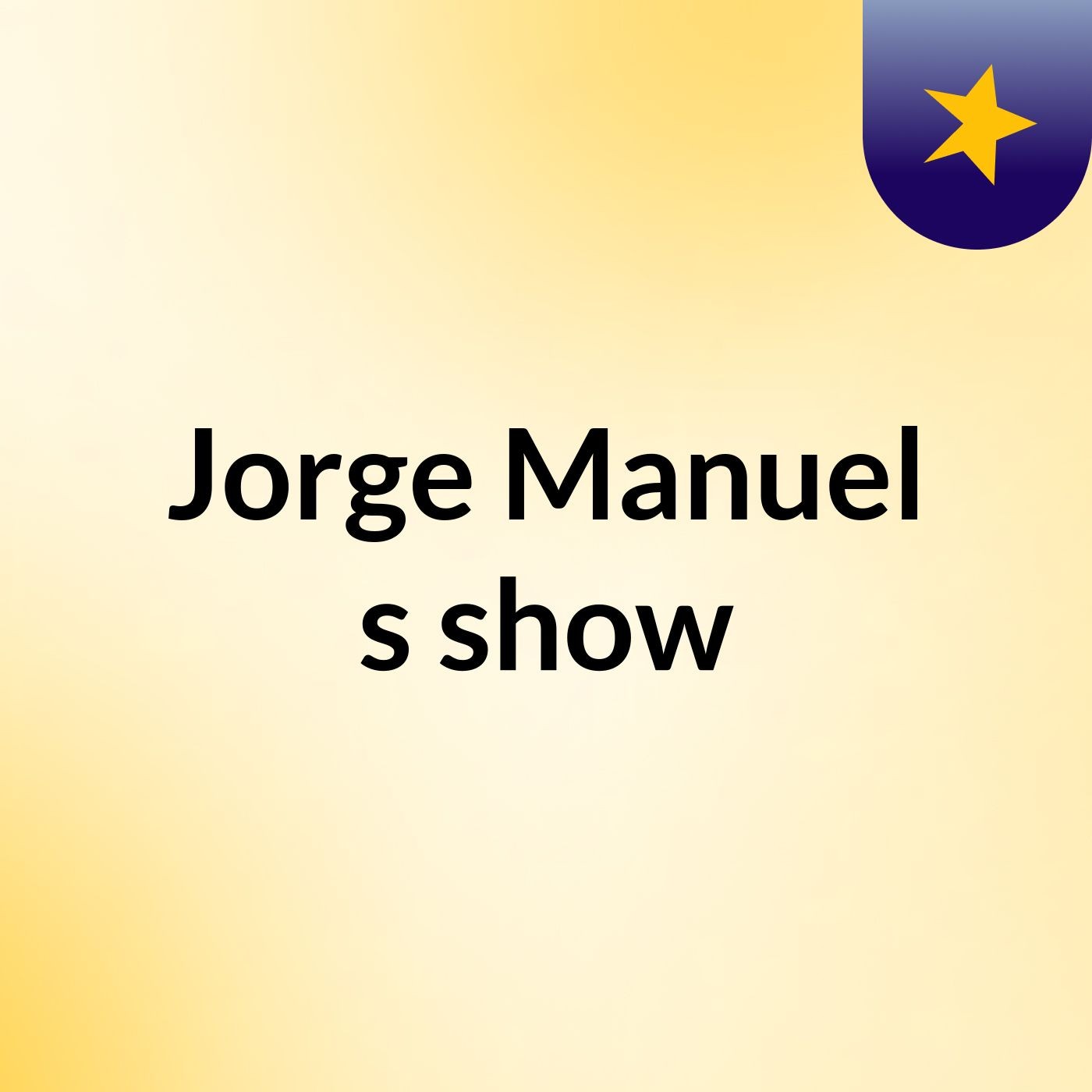Jorge Manuel's show