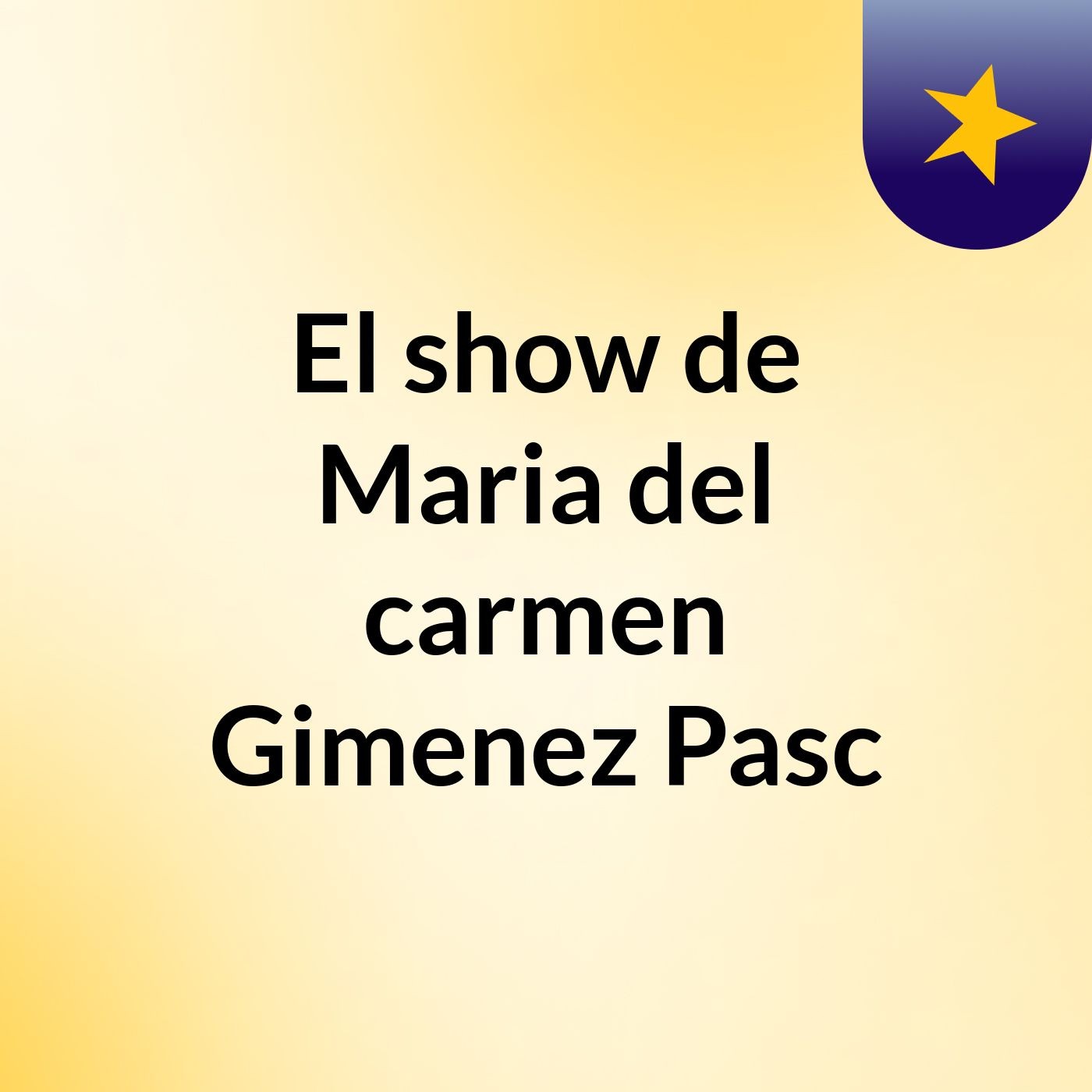 El show de Maria del carmen Gimenez Pasc