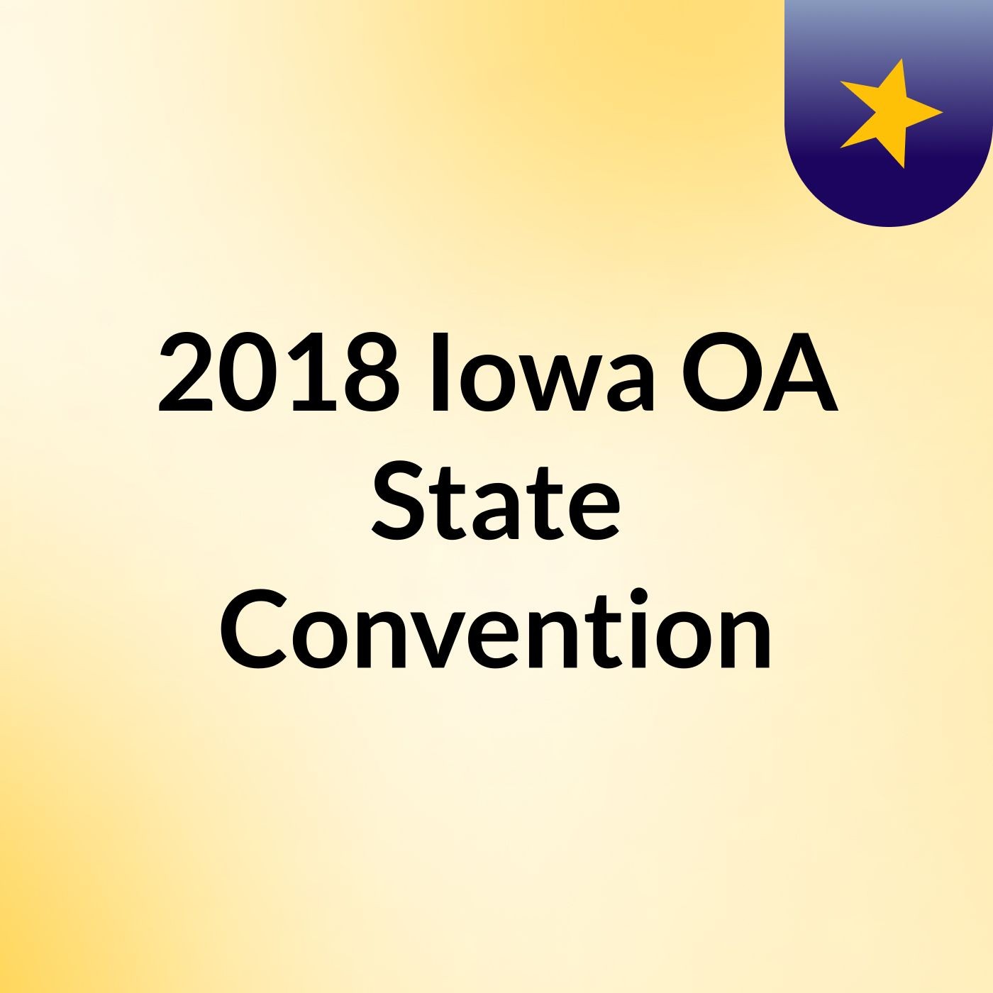 2018 Iowa OA State Convention