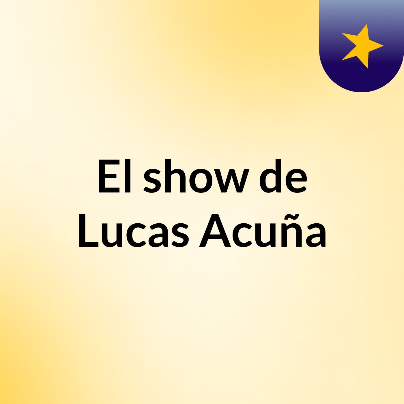 El show de Lucas Acuña