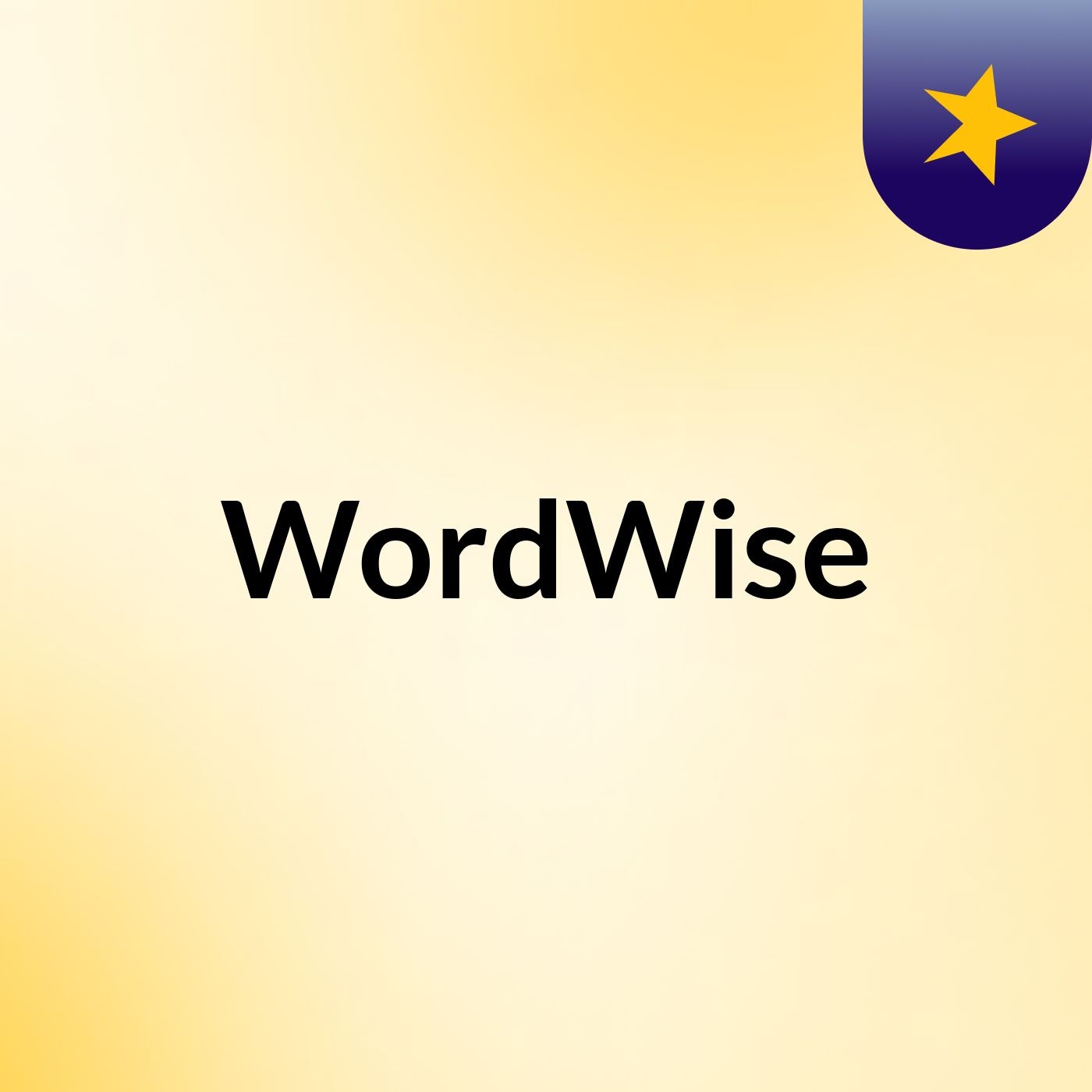 WordWise podcast artwork