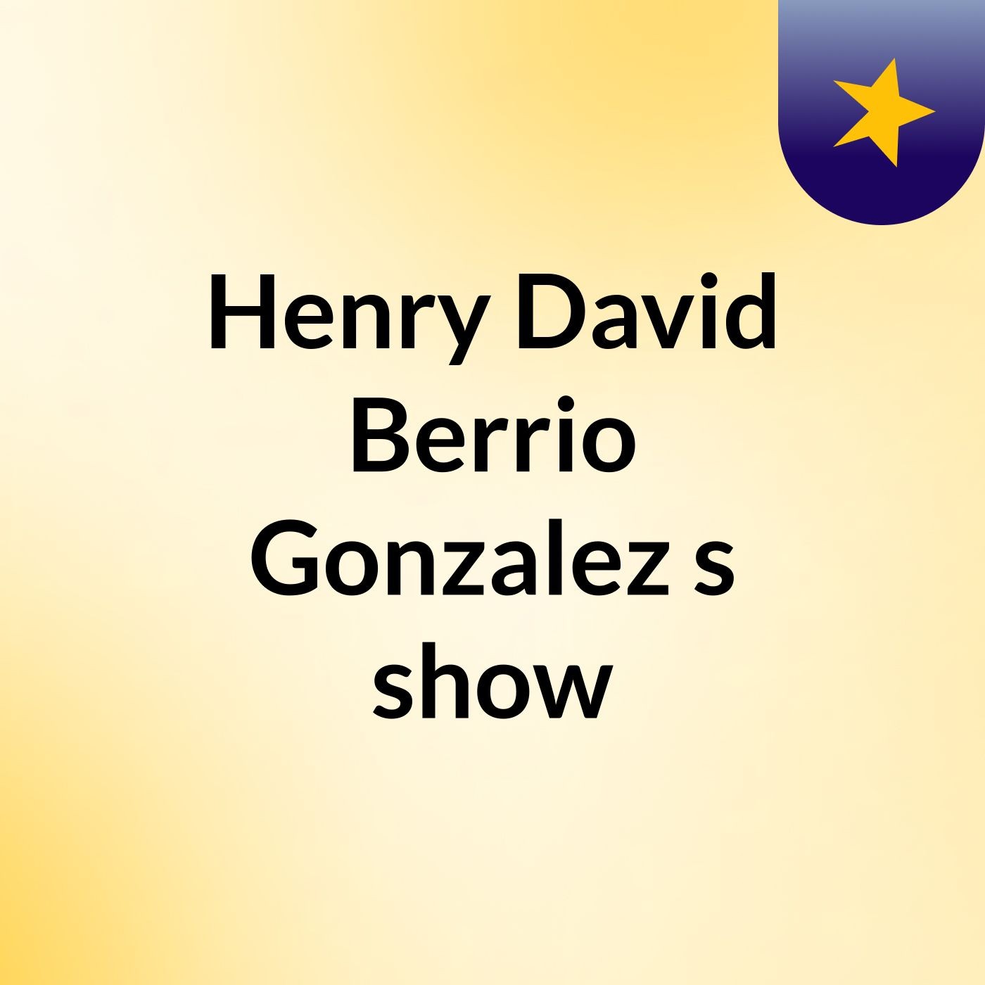 Henry David Berrio Gonzalez's show
