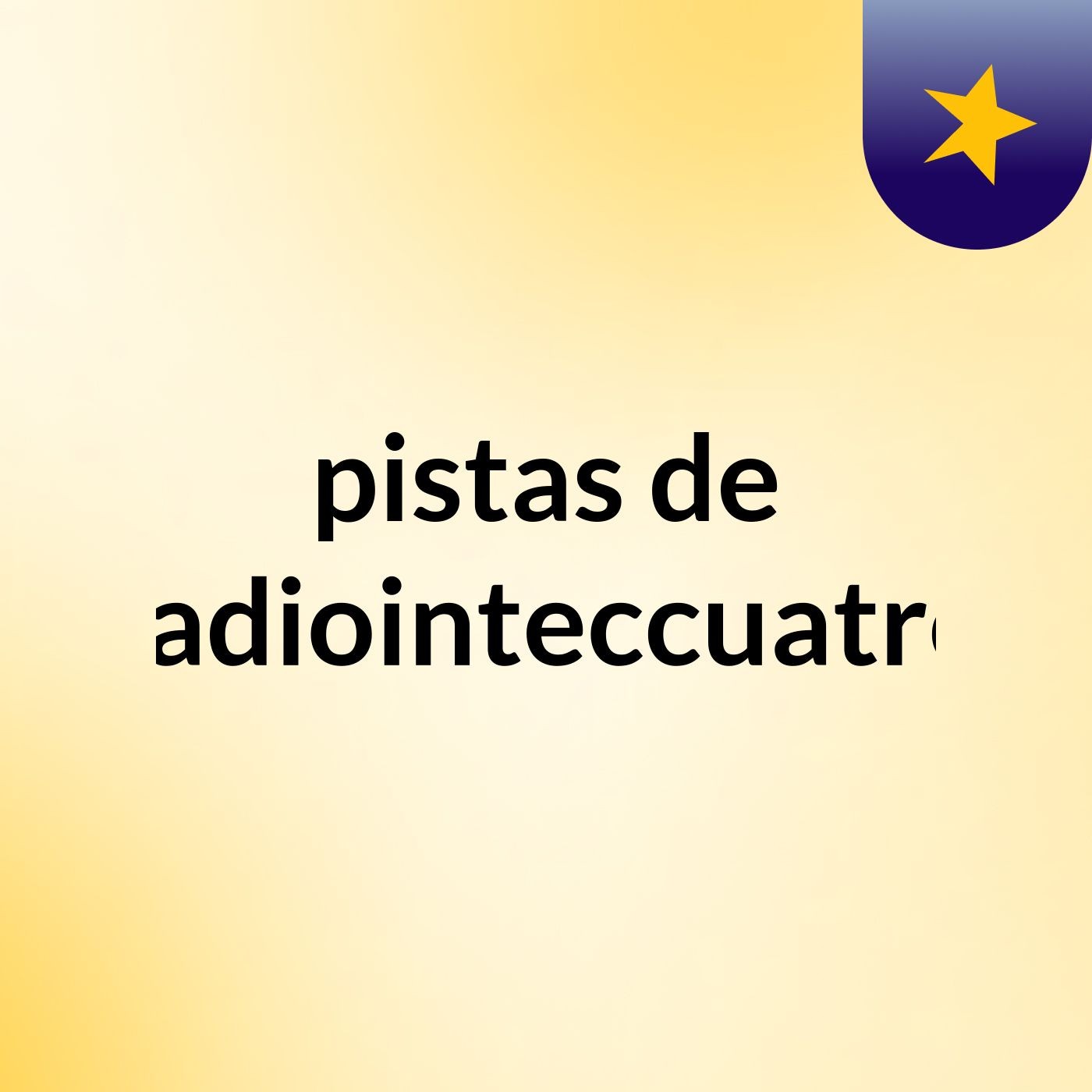 pistas de radiointeccuatro