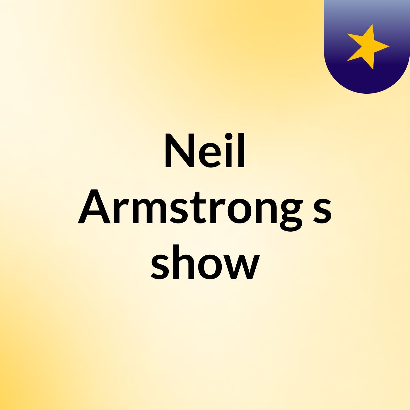 Neil Armstrong's show