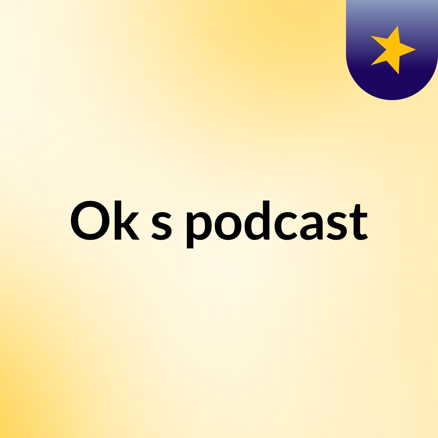 Ok's podcast cover art