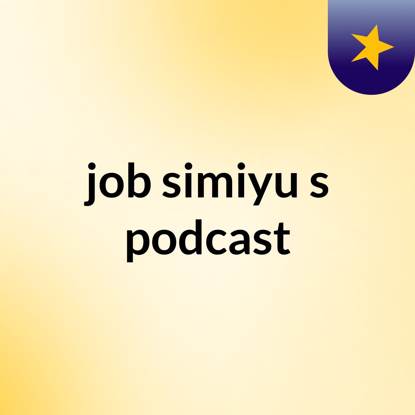job simiyu's podcast