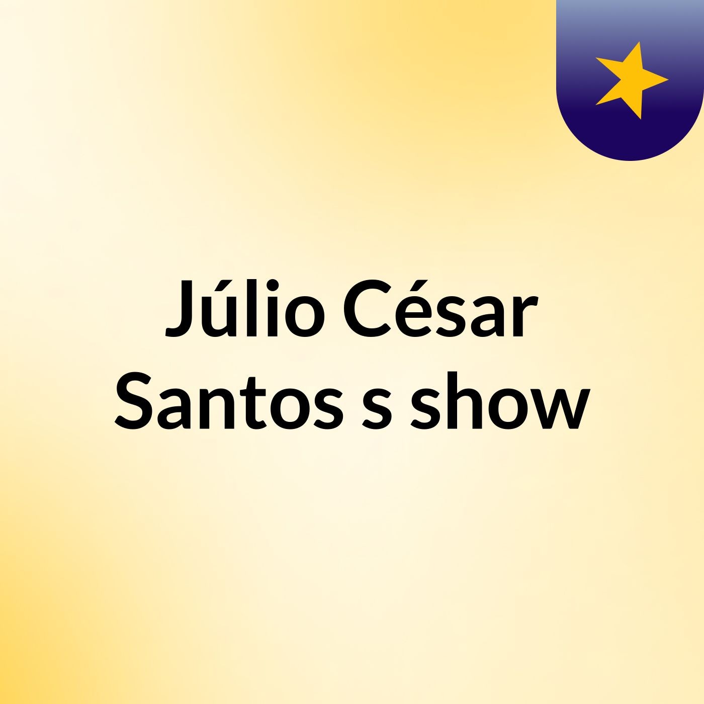 Júlio César Santos's show