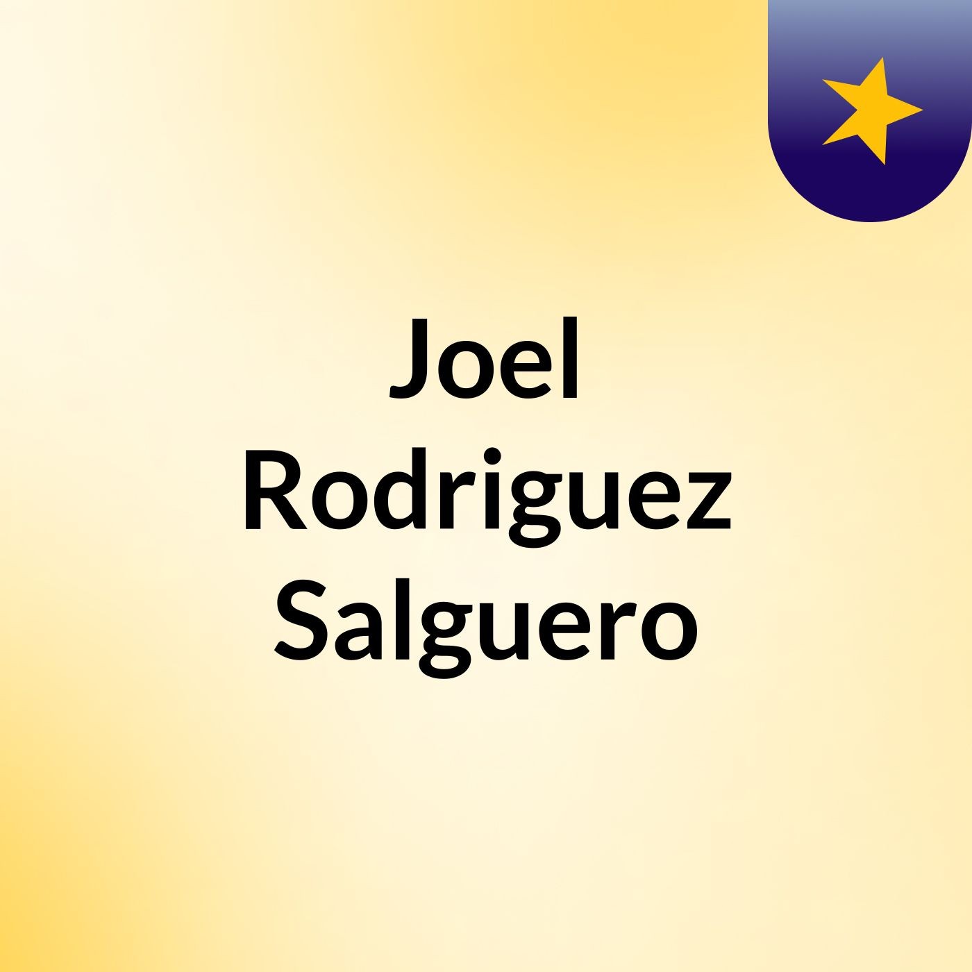 Joel Rodriguez Salguero