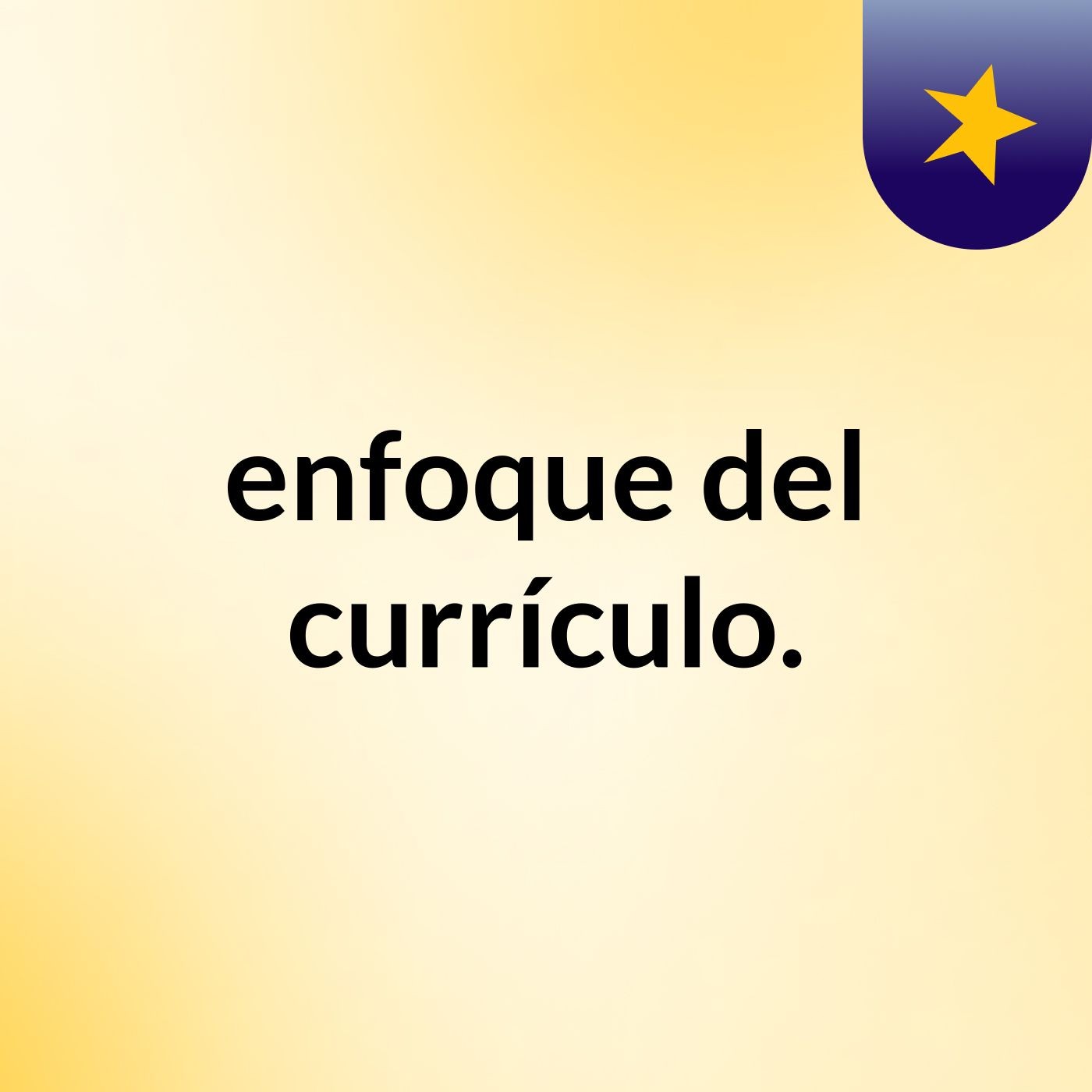 enfoque del currículo. podcast artwork