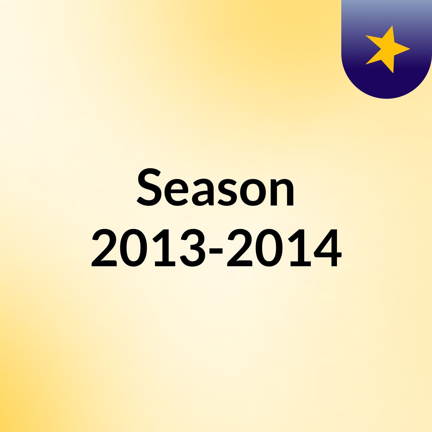 Season 2013-2014