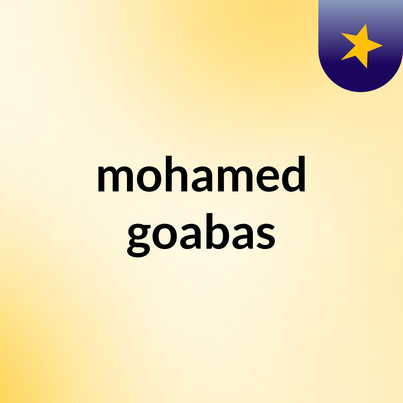 mohamed goabas