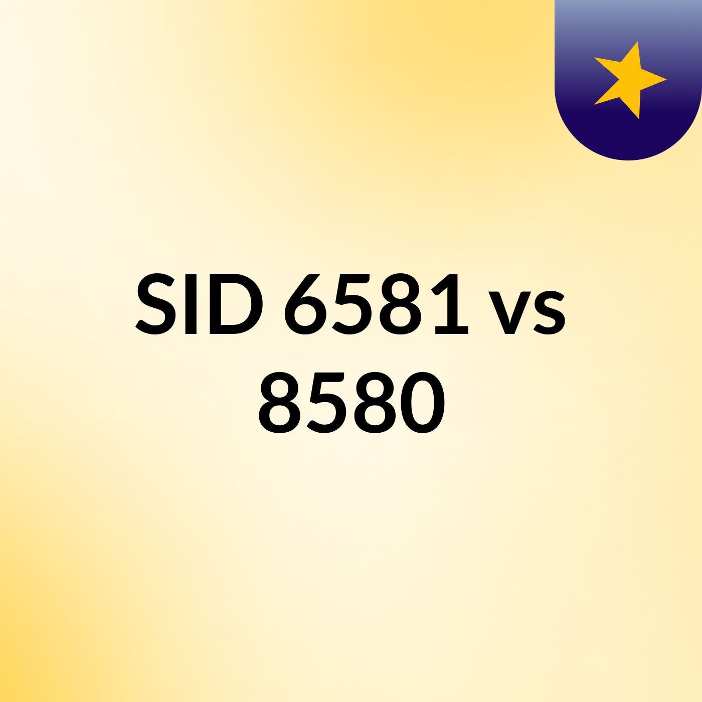 SID 6581 vs 8580