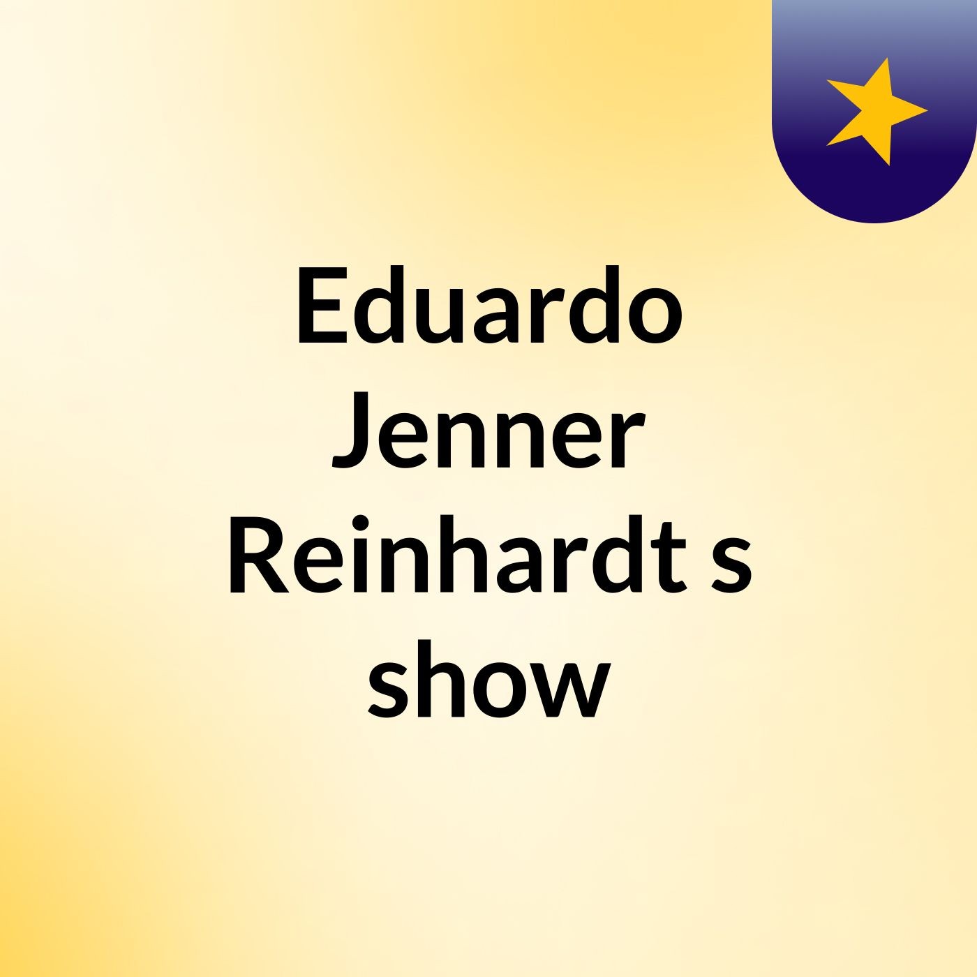 Eduardo Jenner Reinhardt's show