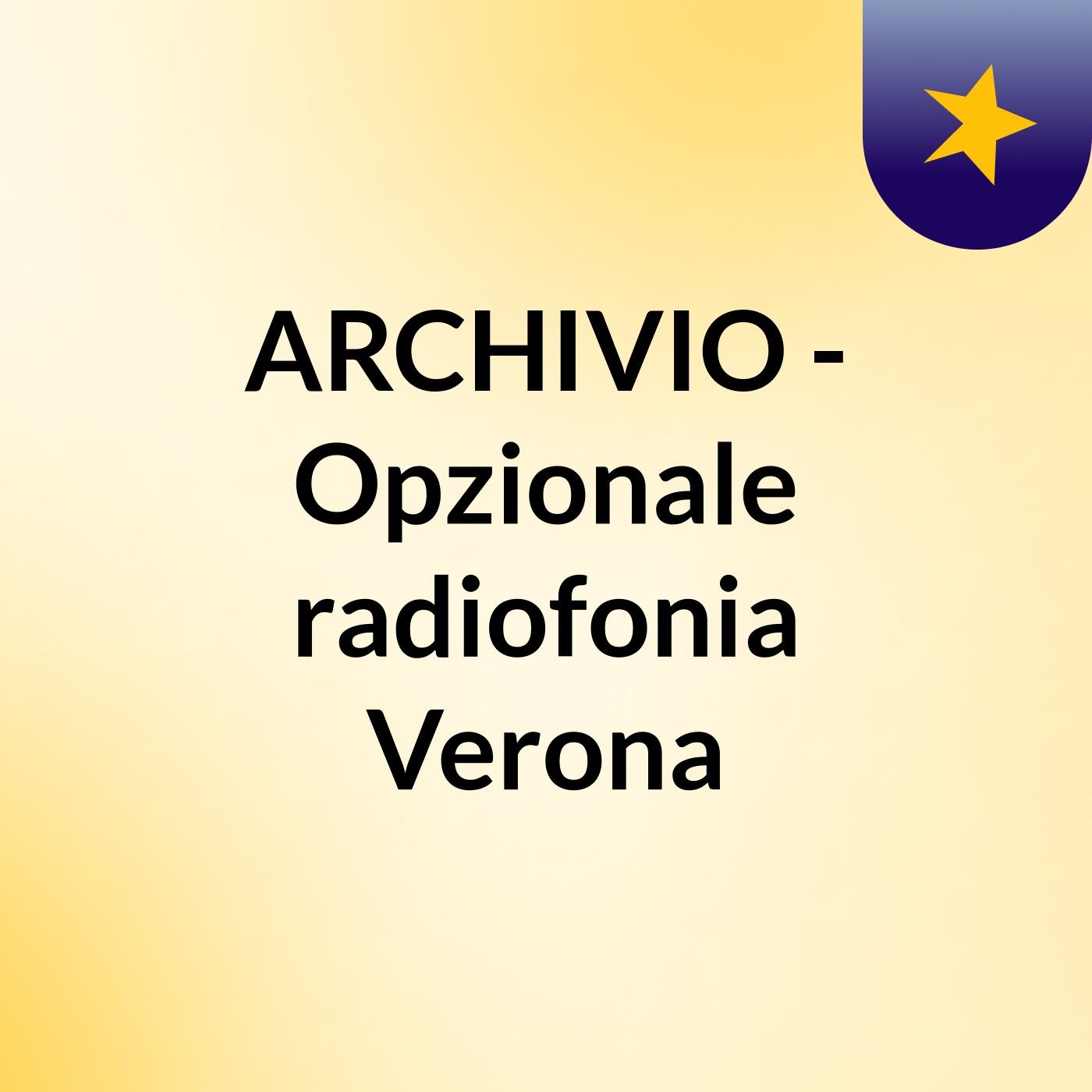 ARCHIVIO - Opzionale radiofonia Verona