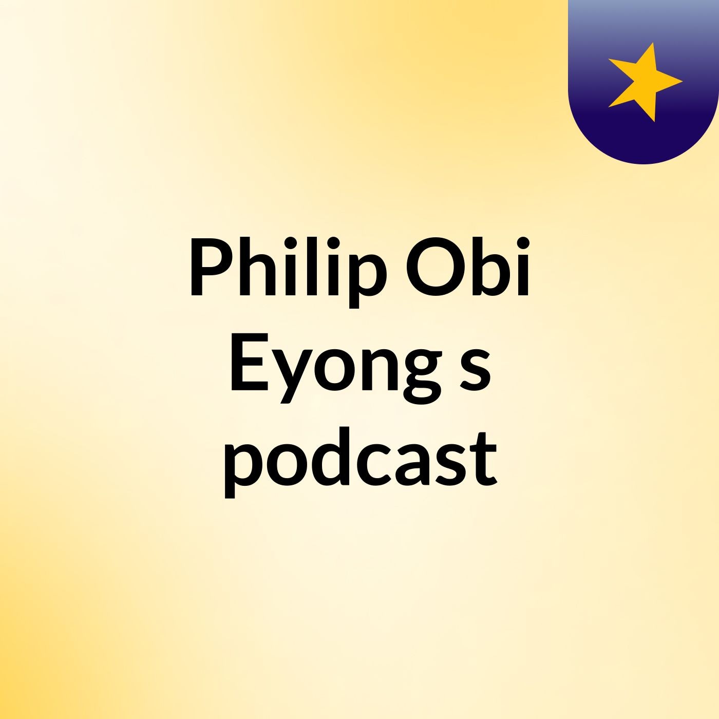 Philip Obi Eyong's podcast