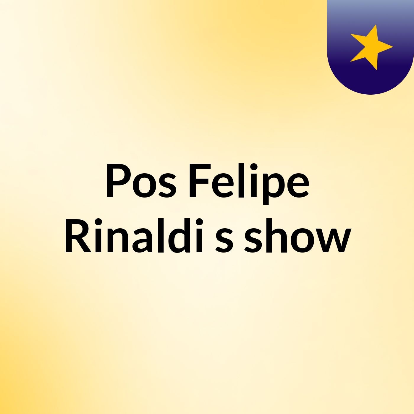 Pos Felipe Rinaldi's show