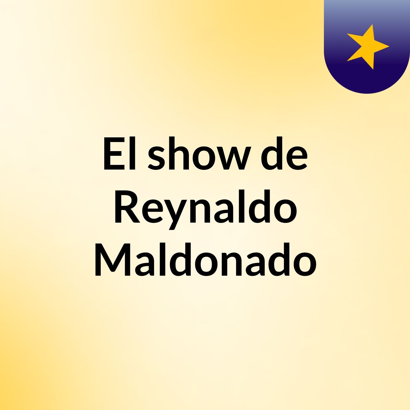 El show de Reynaldo Maldonado