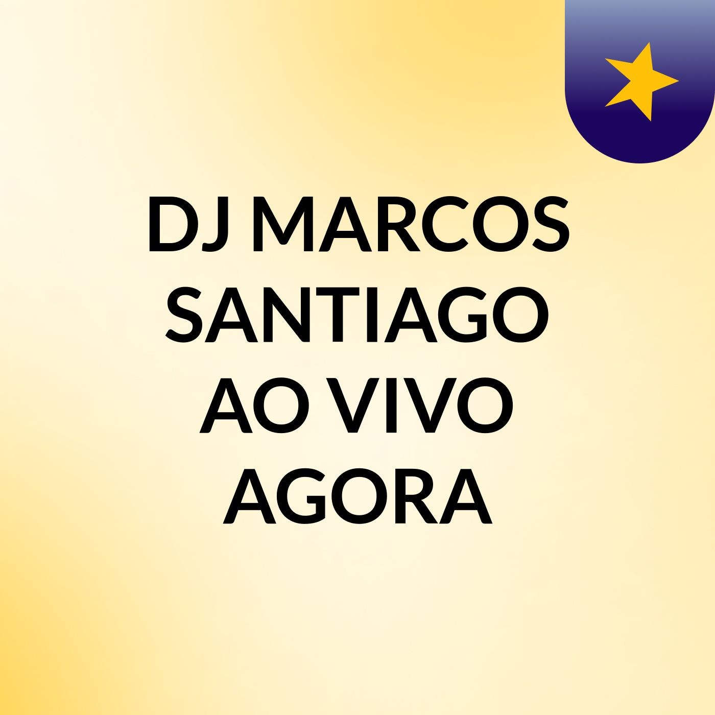 DJ MARCOS SANTIAGO AO VIVO AGORA