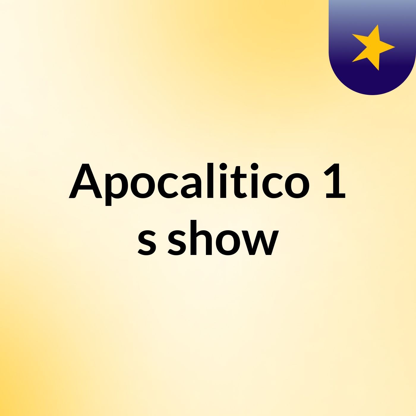Apocalitico 1's show cover art