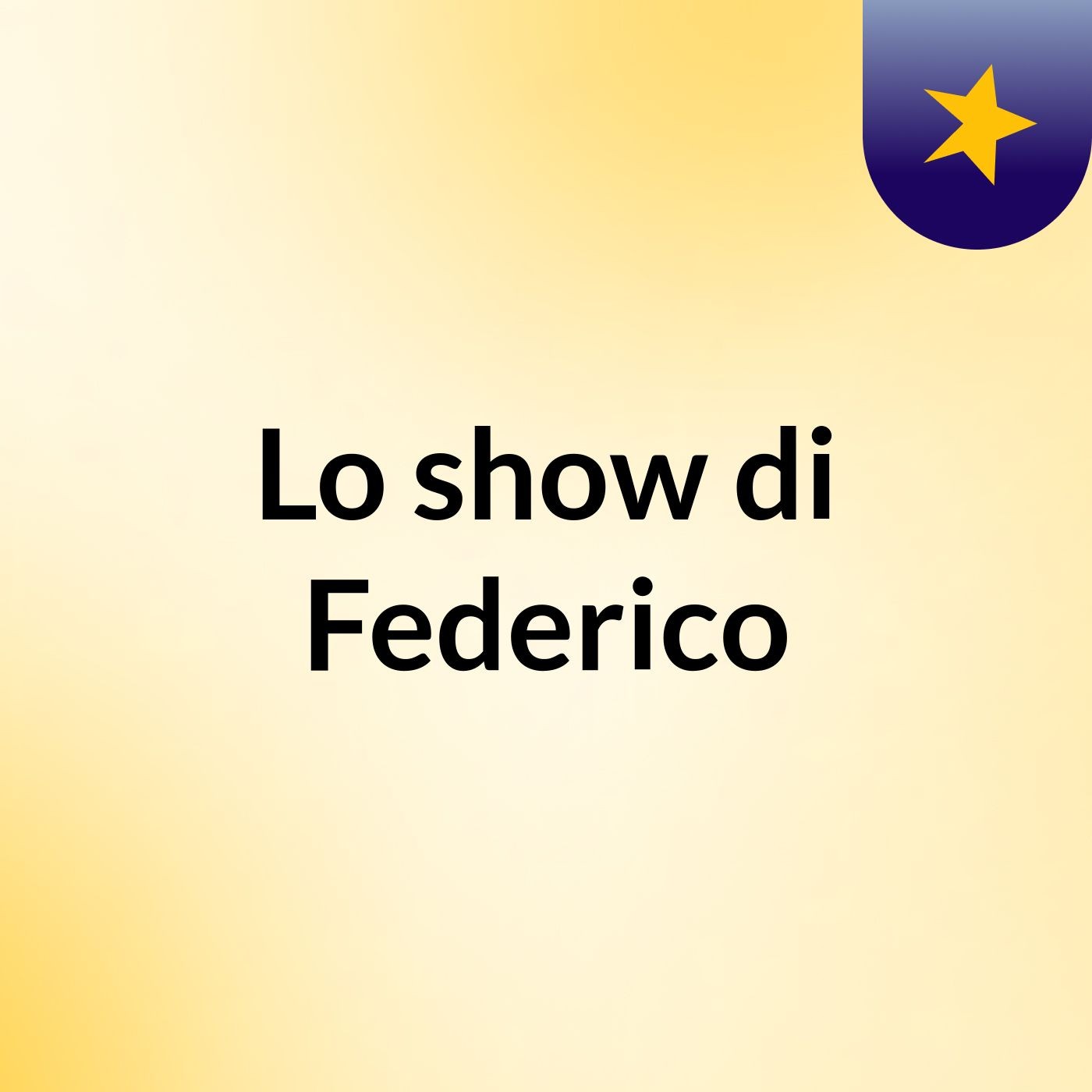 Lo show di Federico cover art