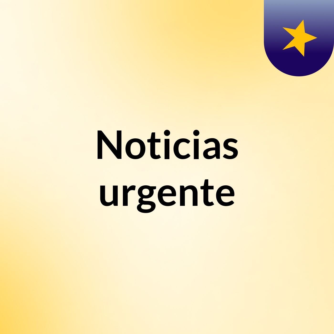 Noticias urgente podcast artwork