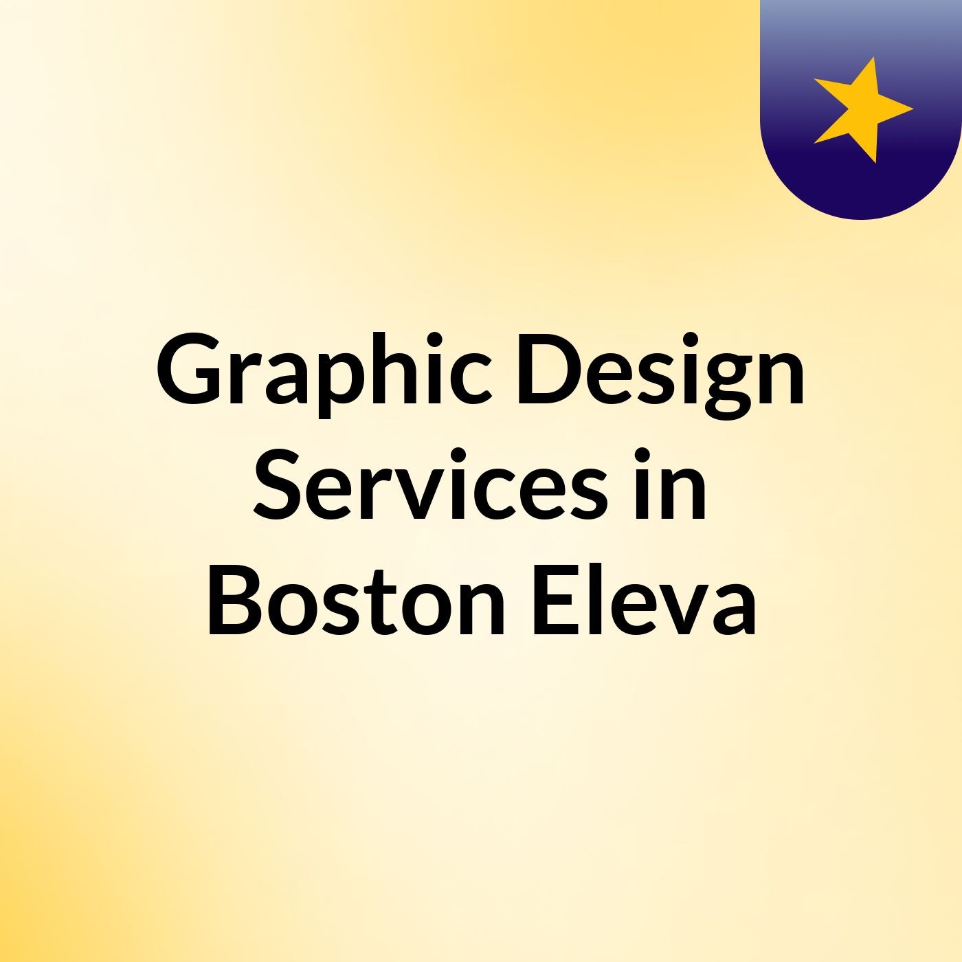 Graphic Design Services in Boston: Eleva