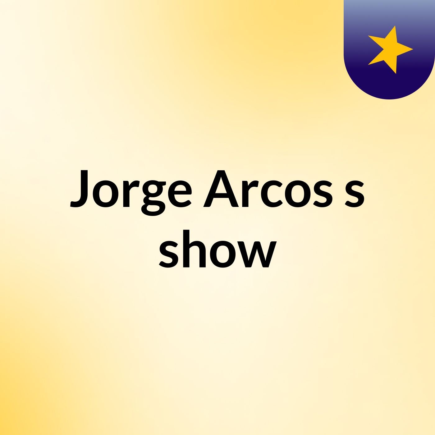 Jorge Arcos's show