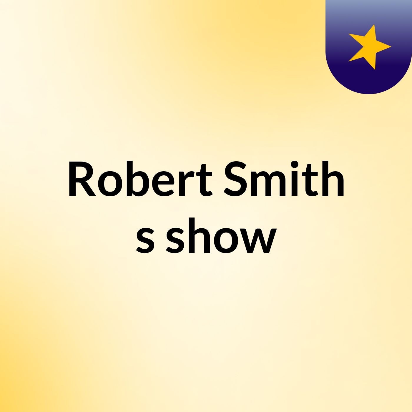 Robert Smith's show cover art