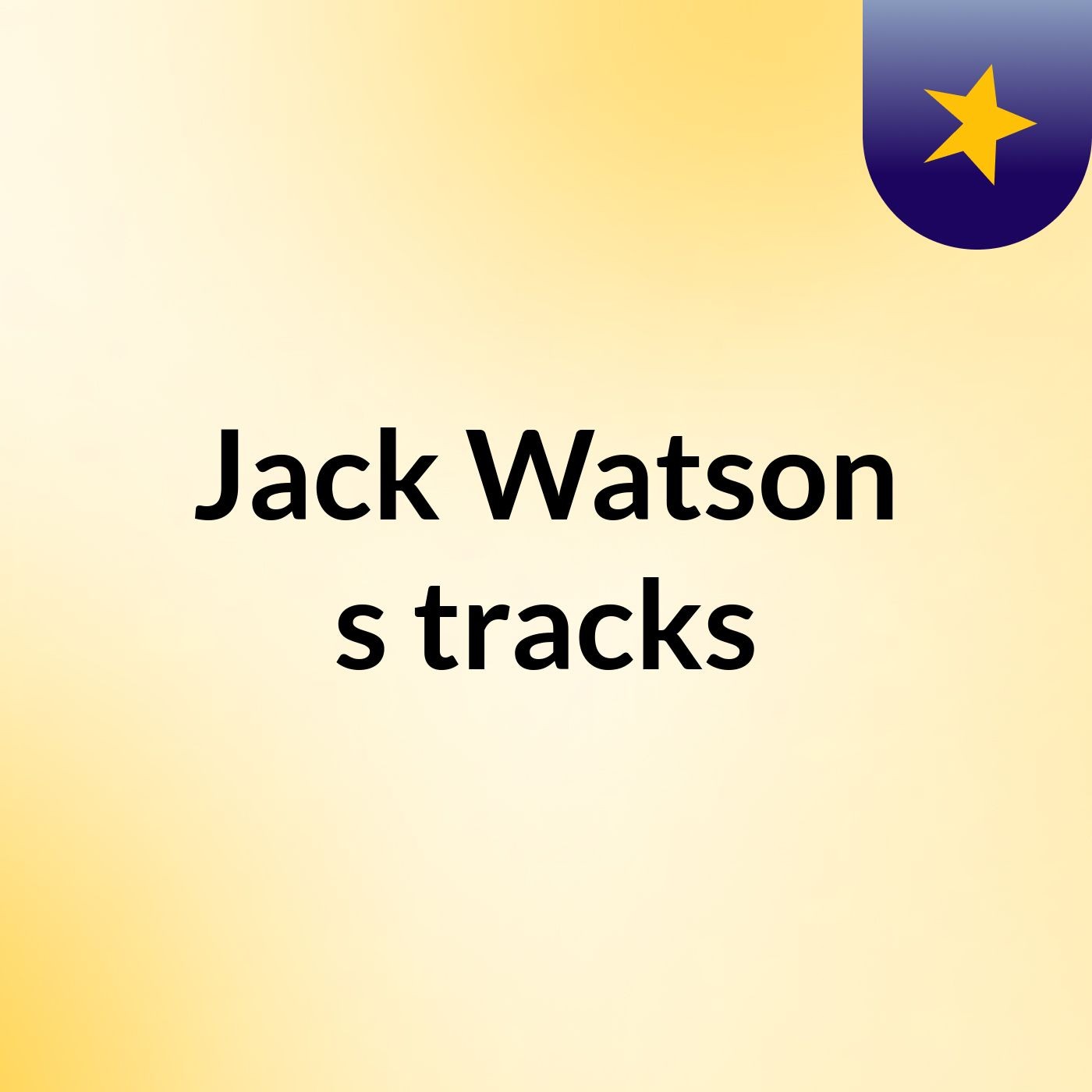 Jack Watson's tracks