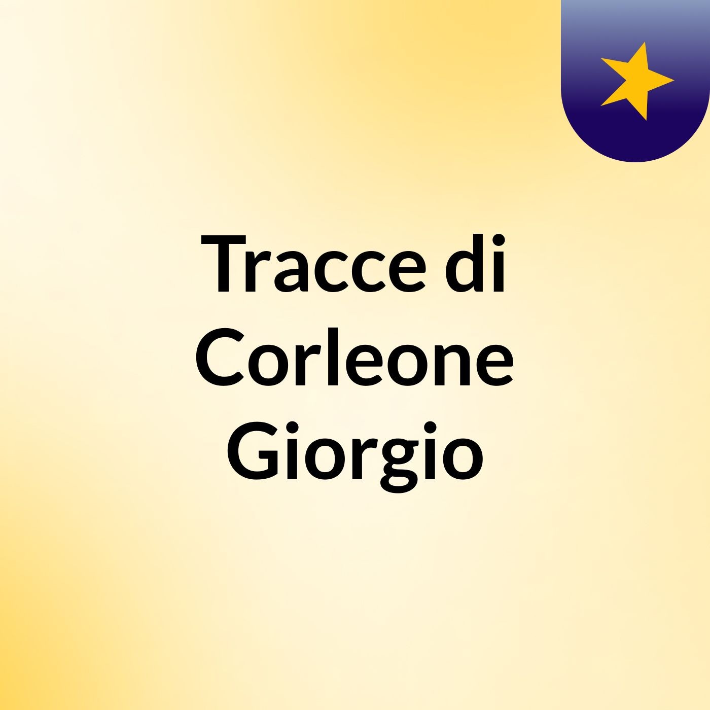 Tracce di Corleone Giorgio