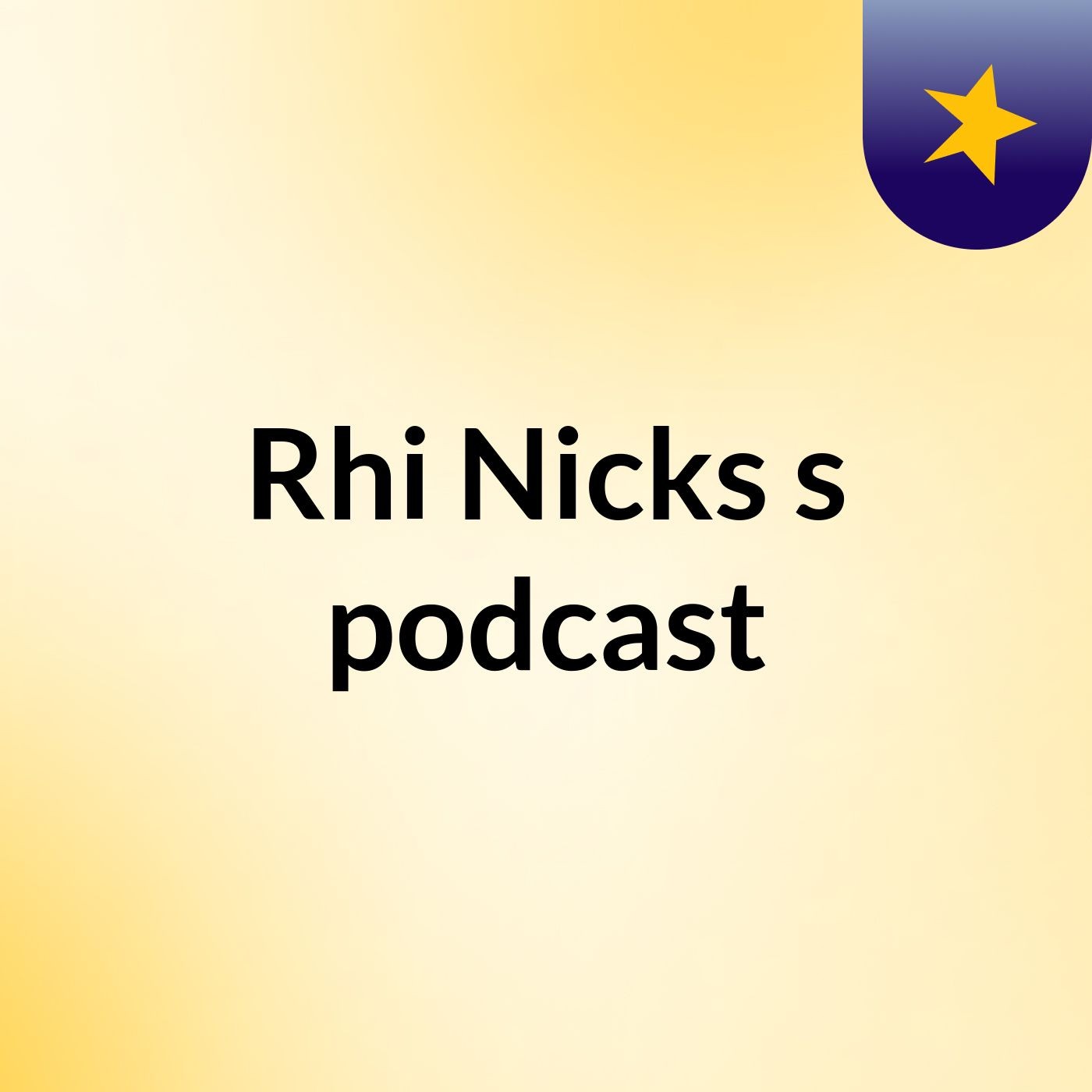 Rhi Nicks's podcast podcast artwork