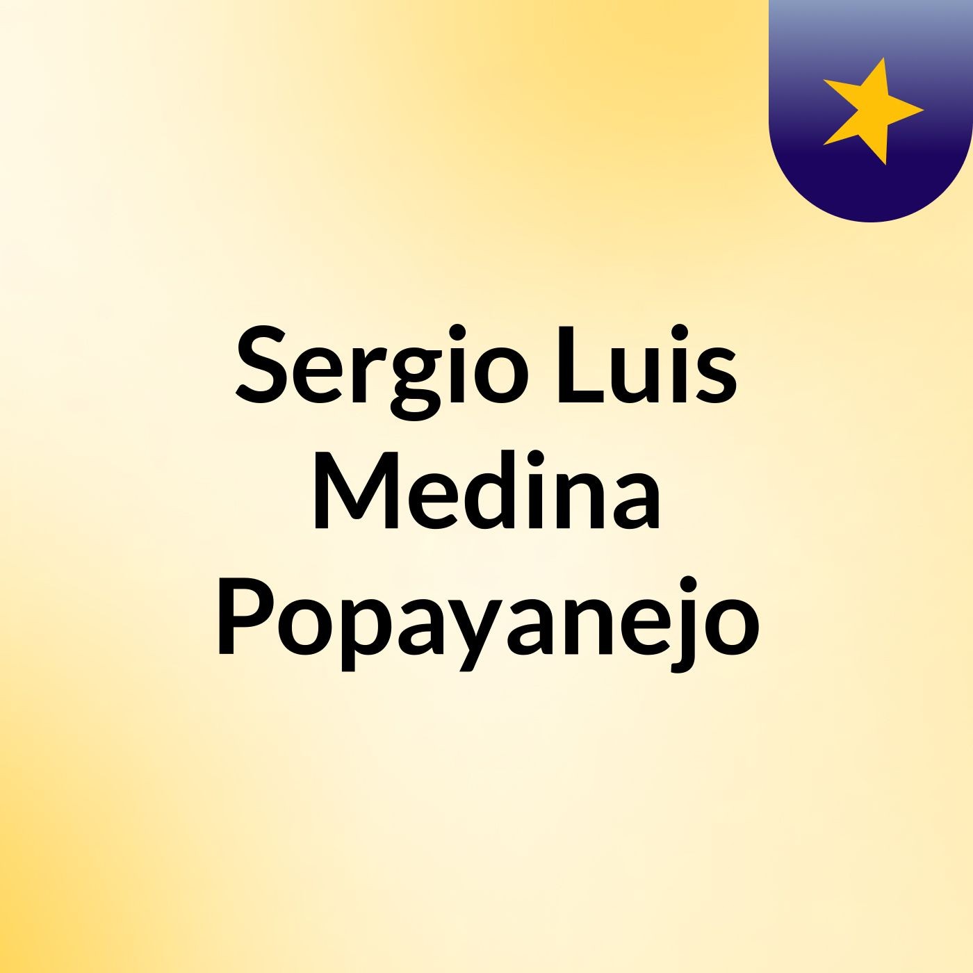 Sergio Luis Medina Popayanejo
