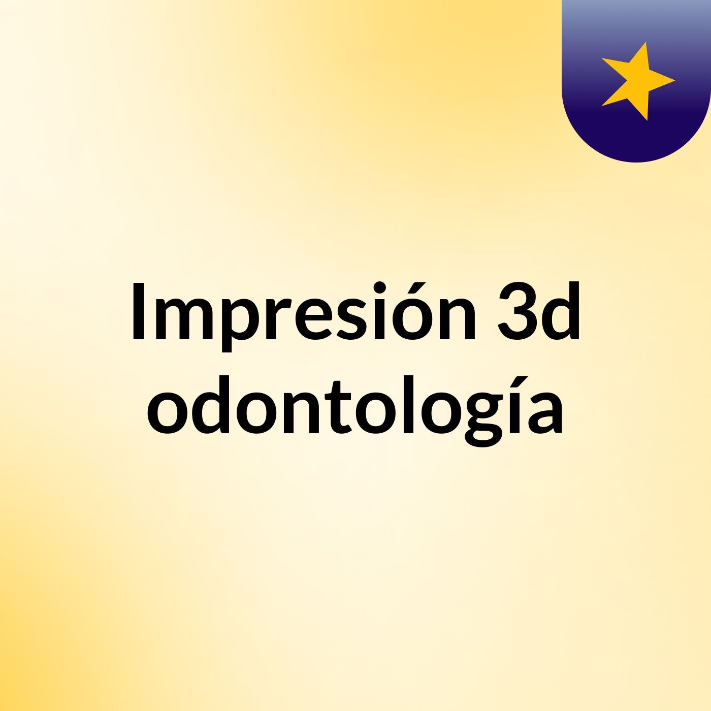 Impresión 3d odontología podcast artwork
