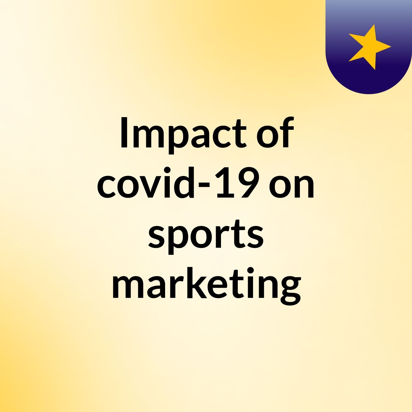 Impact of covid-19 on sports marketing podcast artwork