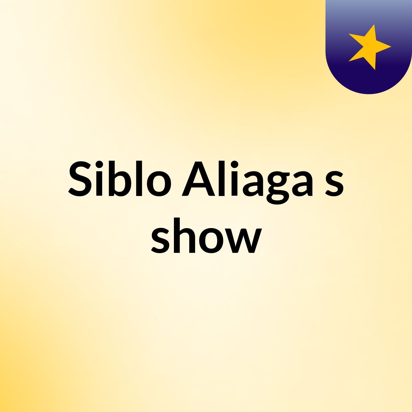 Siblo Aliaga's show