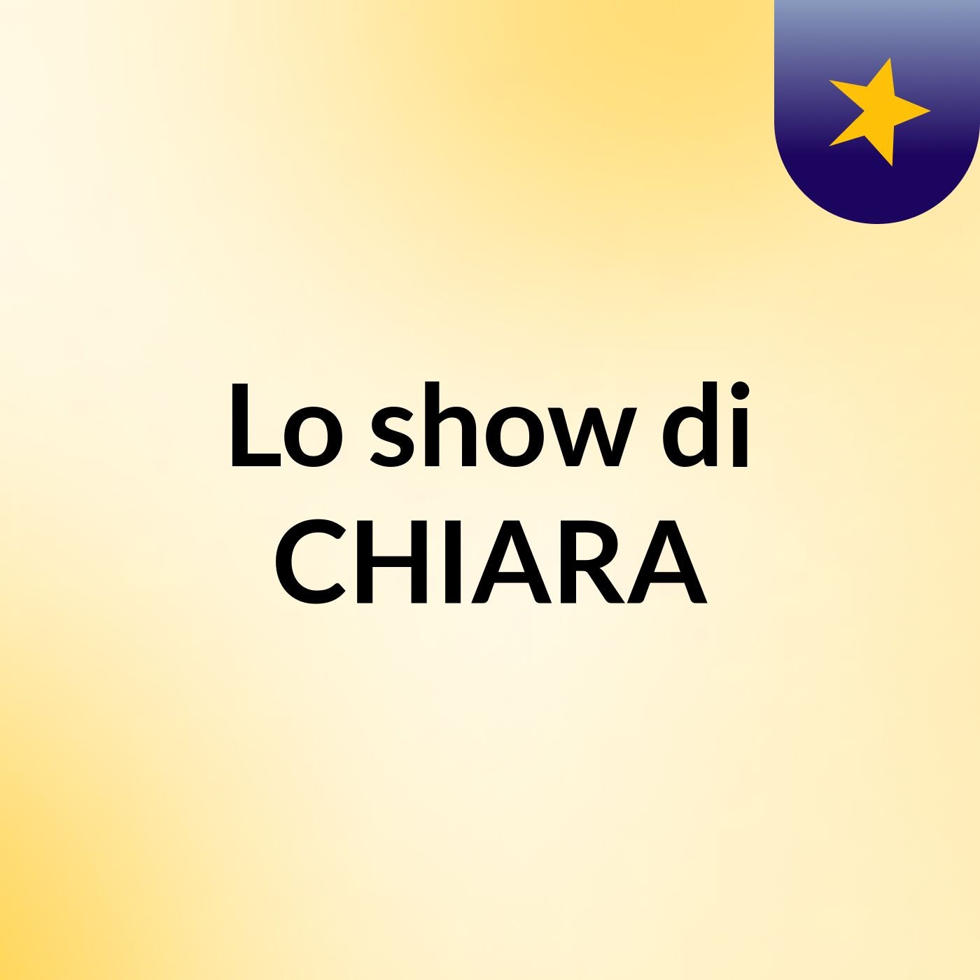 Lo show di CHIARA