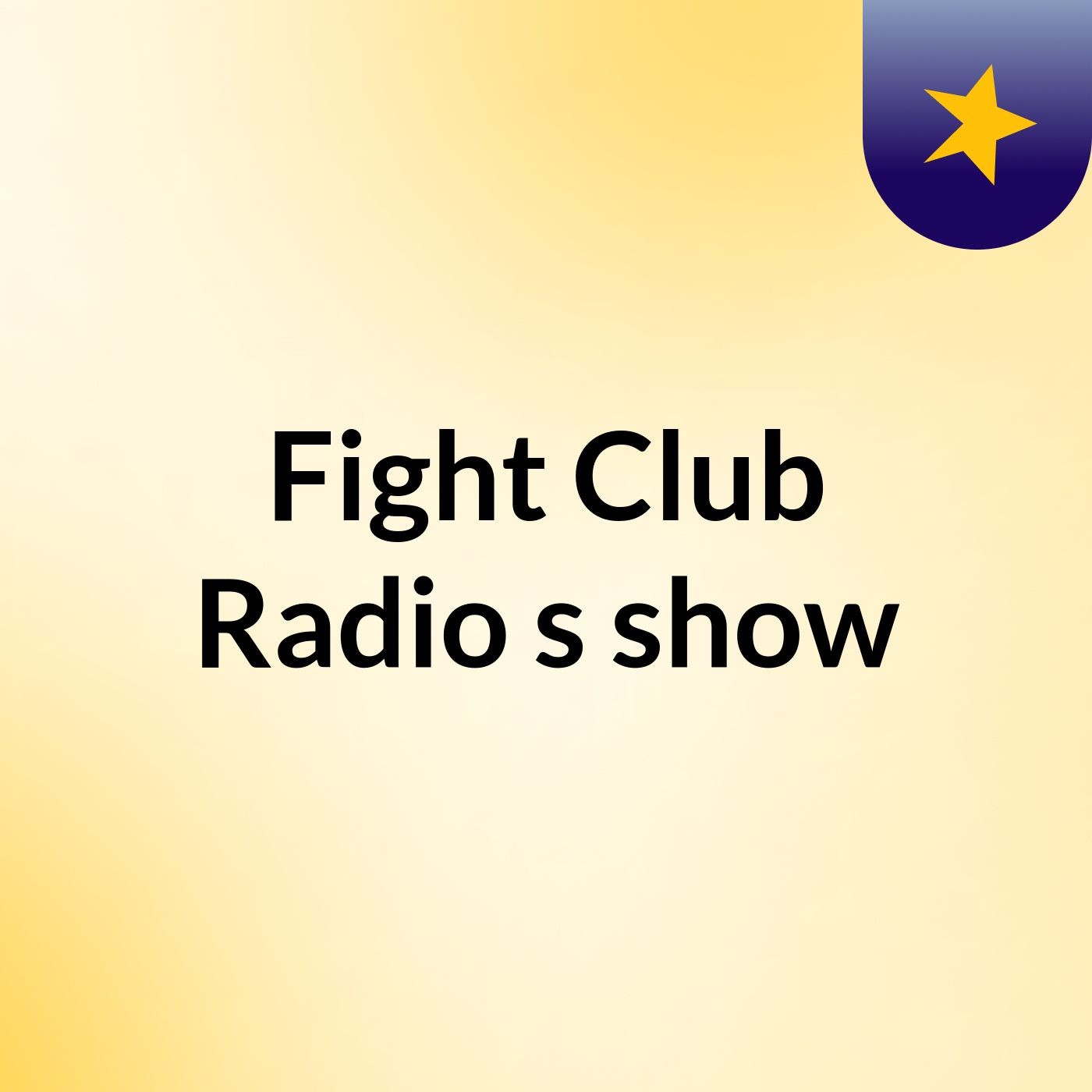 Fight Club Radio's show