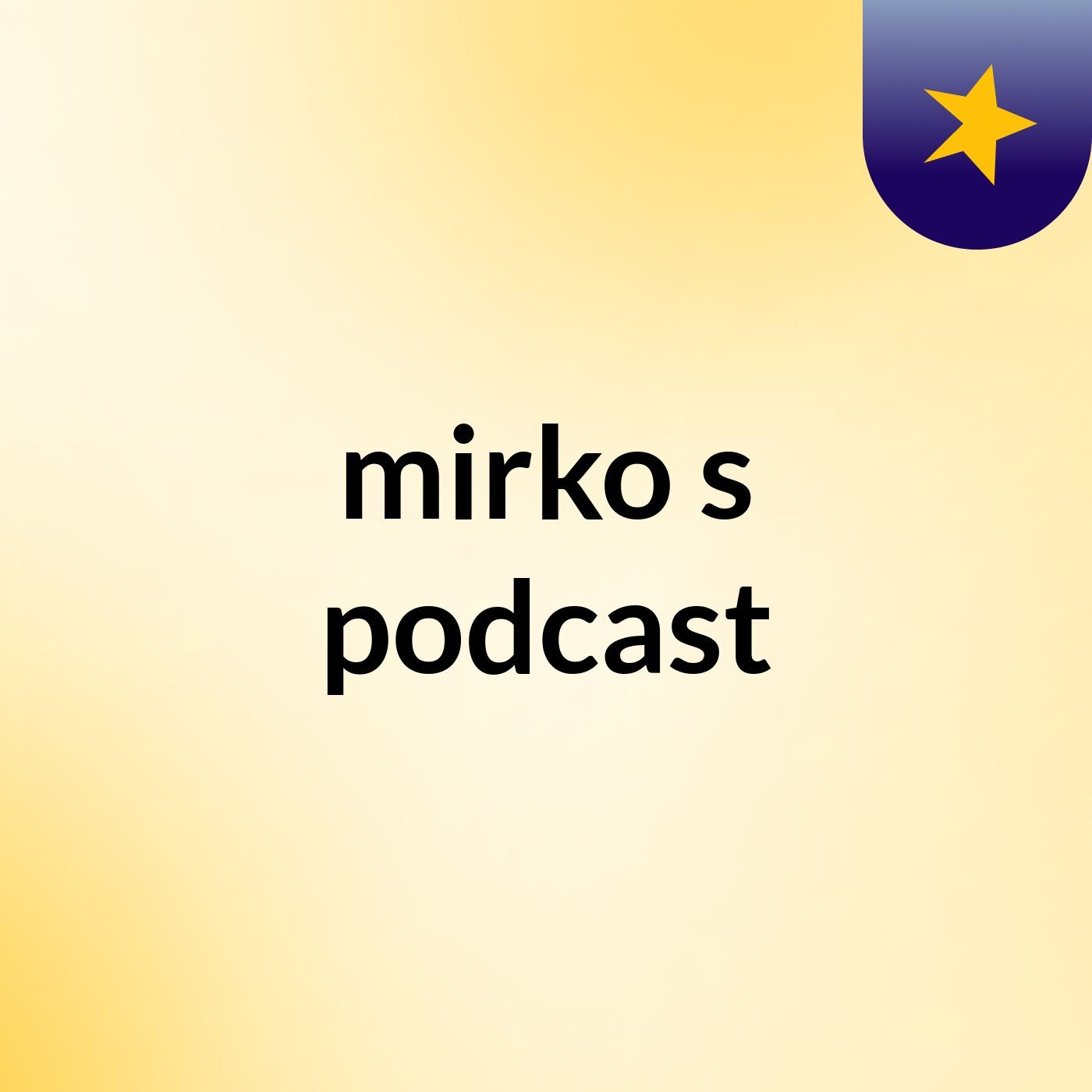mirko's podcast cover art