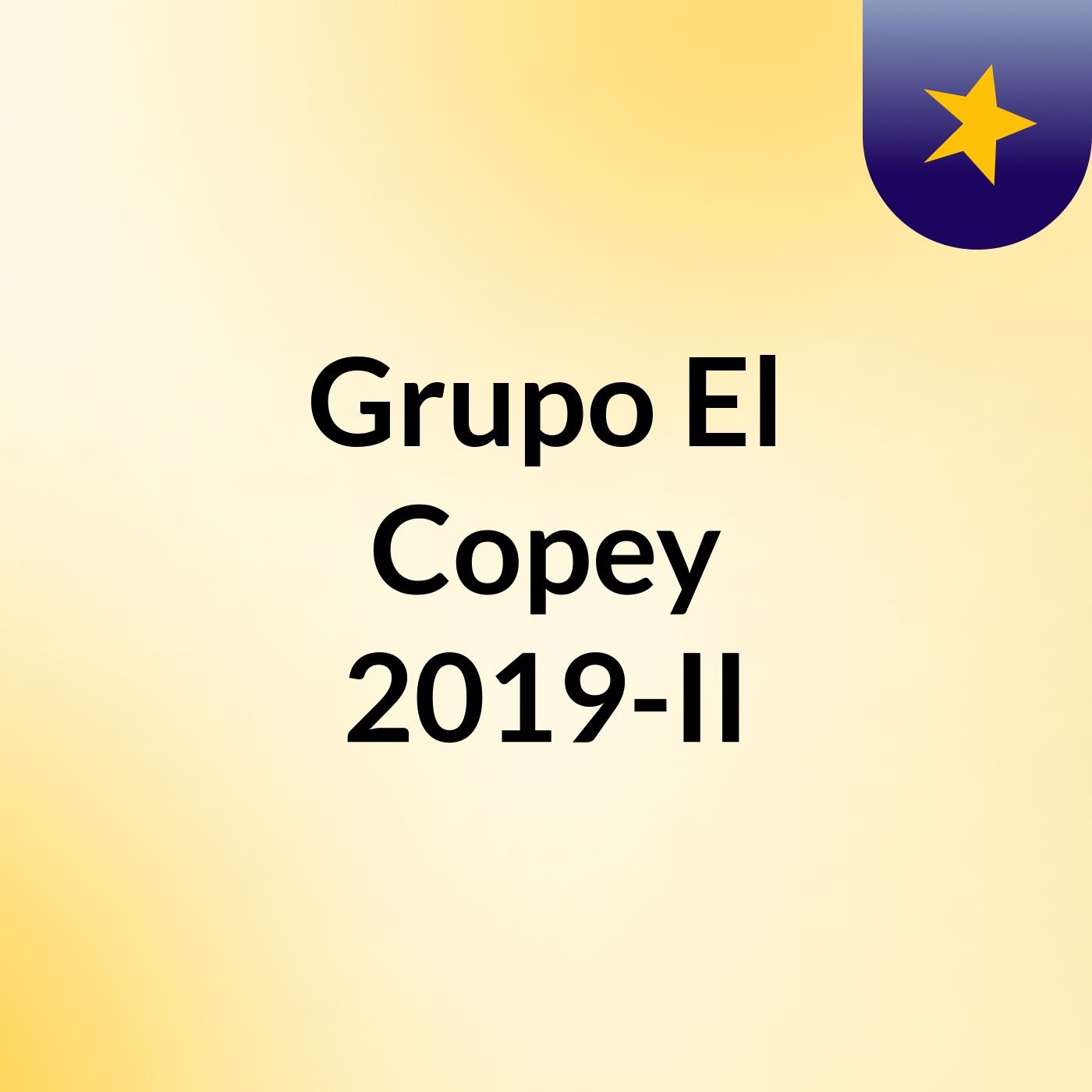 Grupo El Copey 2019-II