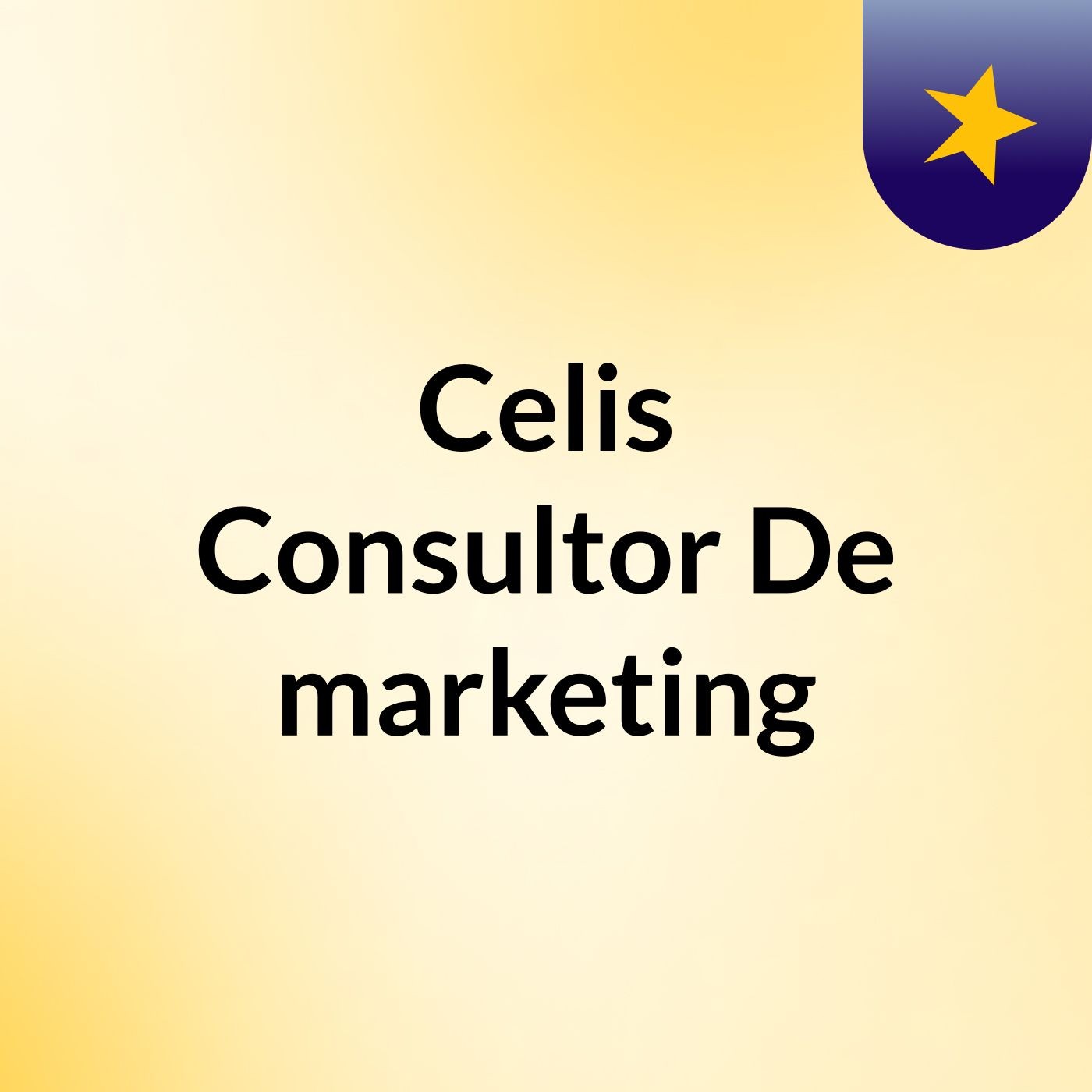 Celis Consultor De marketing podcast artwork