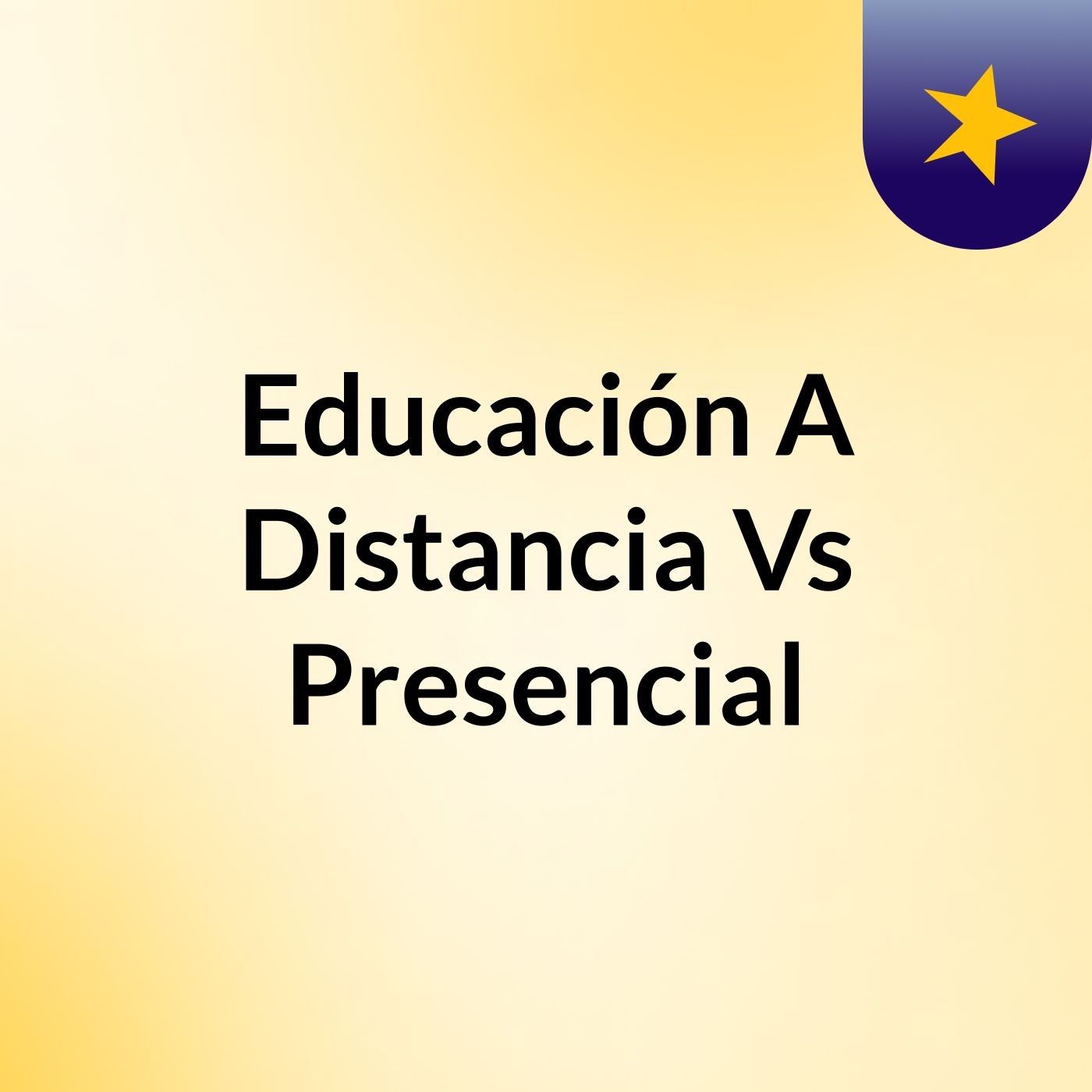 Educación A Distancia Vs Presencial