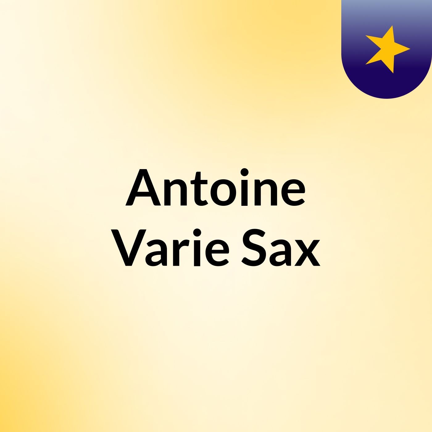 Antoine Varie Sax