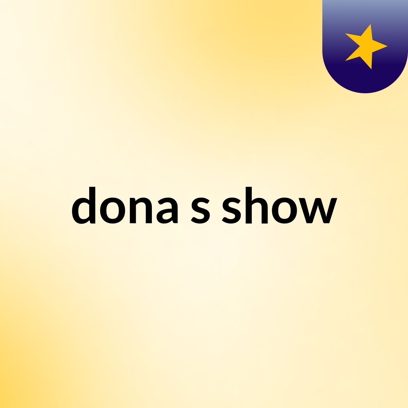 dona's show